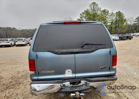 2001 Ford Excursion Xlt z USA, uszkodzony, nr VIN 1FMNU40SX1EB75407